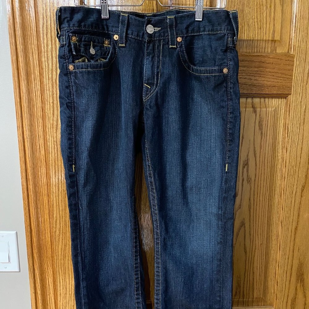 True Religion Mens Denim Jeans Straight Fit 32x30